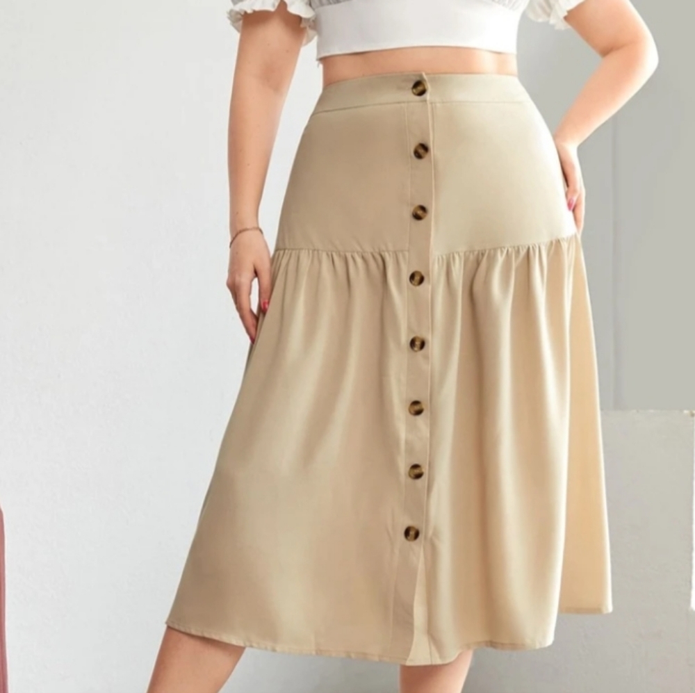 Tan Skirt